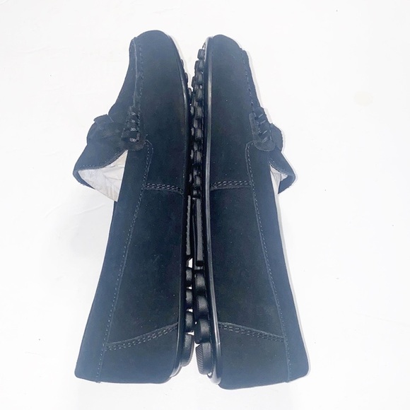 Vionic Montara Black Suede Braided Detail Slip On Loafers size 5 women's - Picture 10 of 11